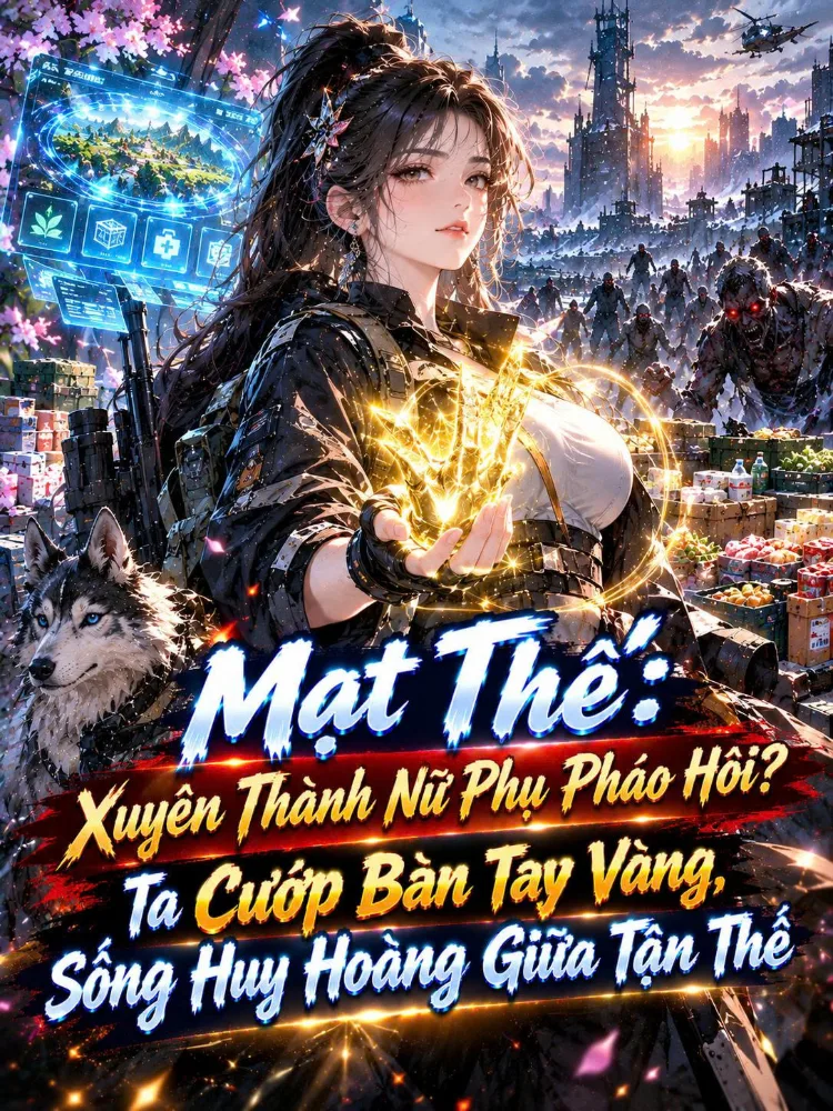 Mạt Thế: Xuyên Thành Nữ Phụ Pháo Hôi? Ta Cướp Bàn Tay Vàng, Sống Huy Hoàng Giữa Tận Thế