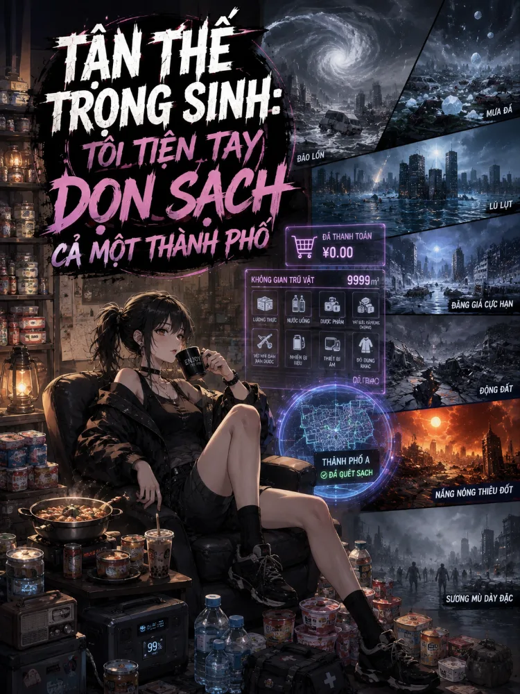 Tận Thế Trọng Sinh: Tôi Tiện Tay Dọn Sạch Cả Một Thành Phố