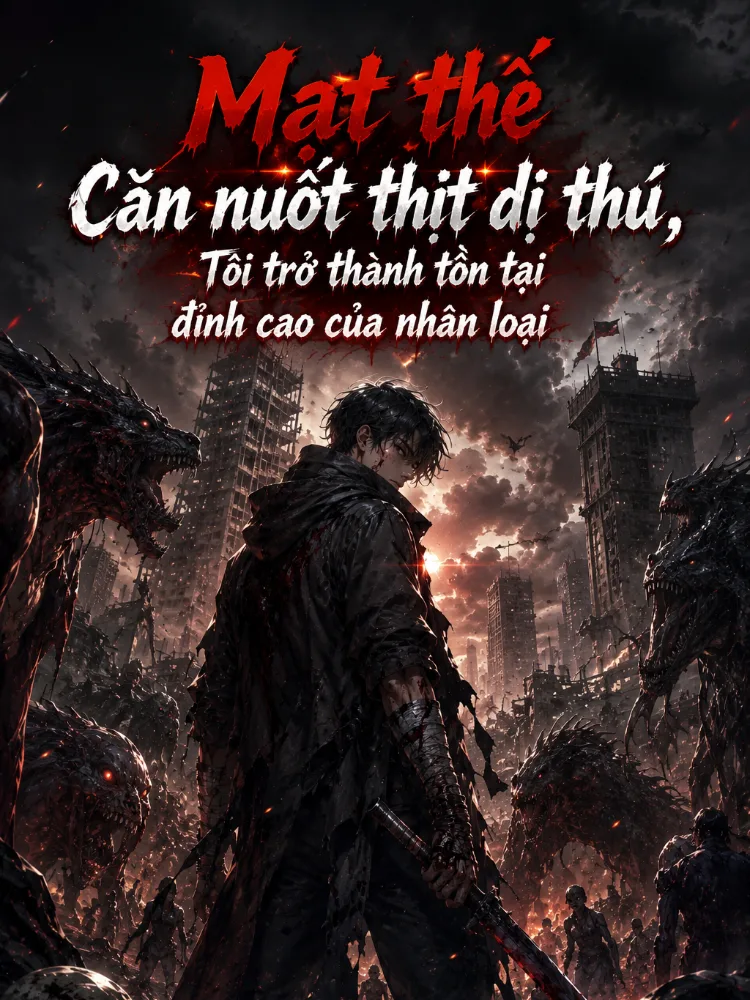 Mạt thế cắn nuốt thịt dị thú, Tôi trở thành tồn tại đỉnh cao của nhân loại